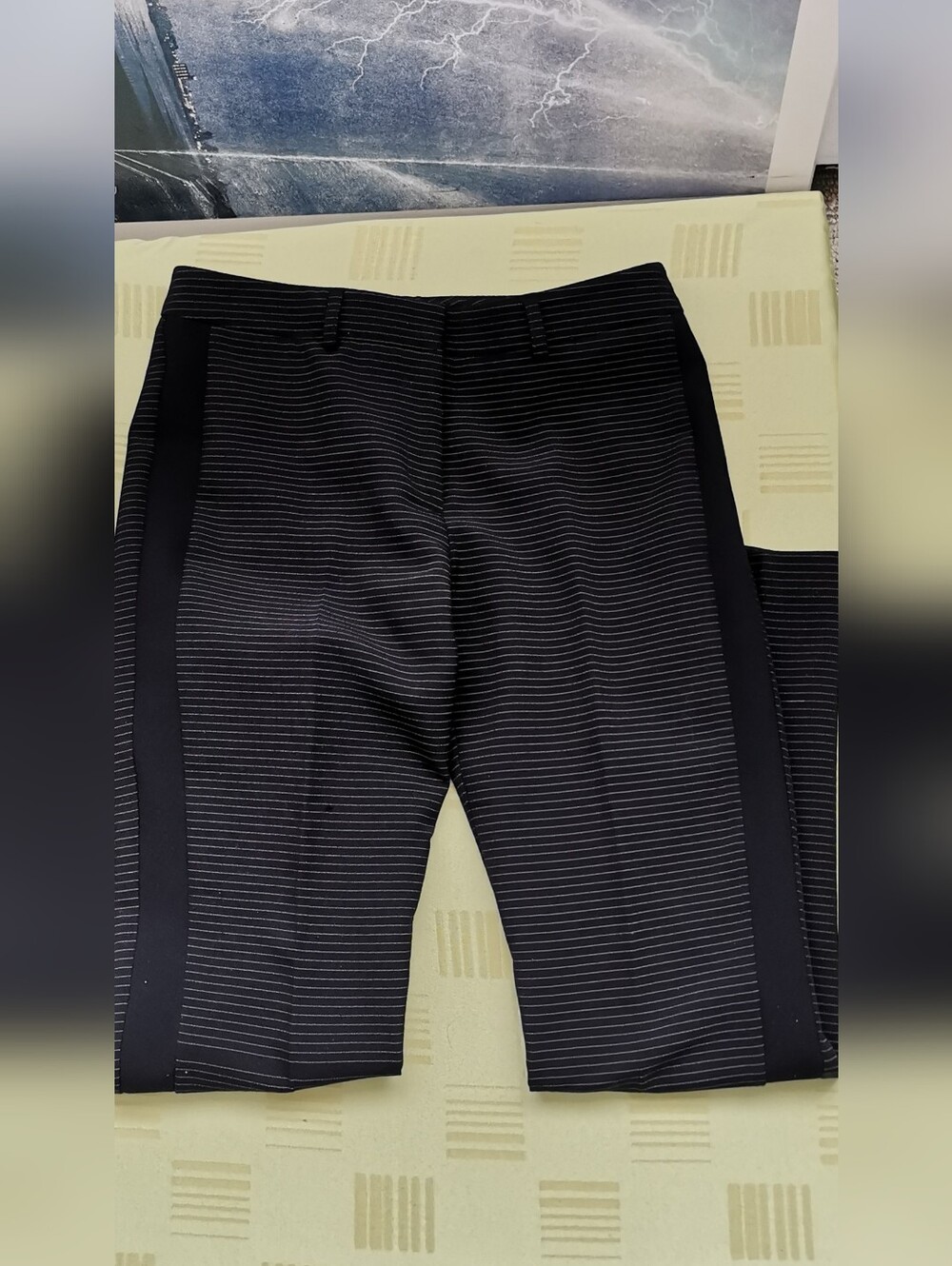 Tristan bkack stripe dress Pants.